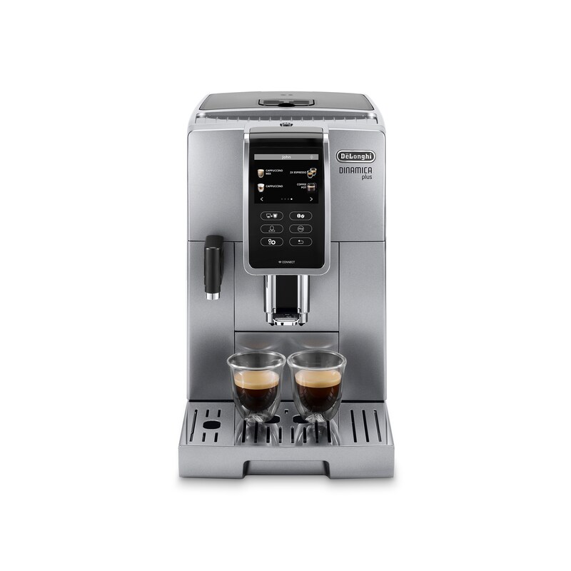 DeLonghi ECAM 370.95.S Dinamica Plus Kaffeevollautomat Silber