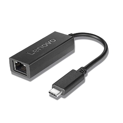 ETHERNET günstig Kaufen-Lenovo USB-C/Ethernet Adapter St./Bu. schwarz. Lenovo USB-C/Ethernet Adapter St./Bu. schwarz <![CDATA[• USB-Adapter • Anschlüsse: USB Typ C und RJ45-Buchse • Farbe: schwarz, Länge: 0,1m • passend für: • Farbe: Schwarz]]>. 