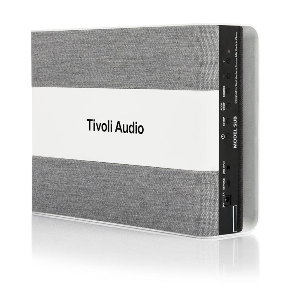 Tivoli Audio Model Sub WiFi Subwoofer weiß/grau