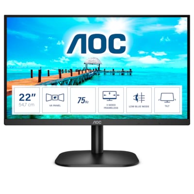 auf VGA günstig Kaufen-AOC 22B2H 54,7cm (21,5") FHD Office Monitor 16:9 VGA/HDMI 200cd/m². AOC 22B2H 54,7cm (21,5") FHD Office Monitor 16:9 VGA/HDMI 200cd/m² <![CDATA[• Energieeffizienzklasse: E • Größe: 54,7 cm(21,5 Zoll) 16:9, Auflösung: 1.920x1.080 F