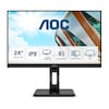 AOC Q24P2Q 60,5cm (23,8") WQHD 16:9 IPS Office Monitor HDMI/DP/VGA Pivot HV