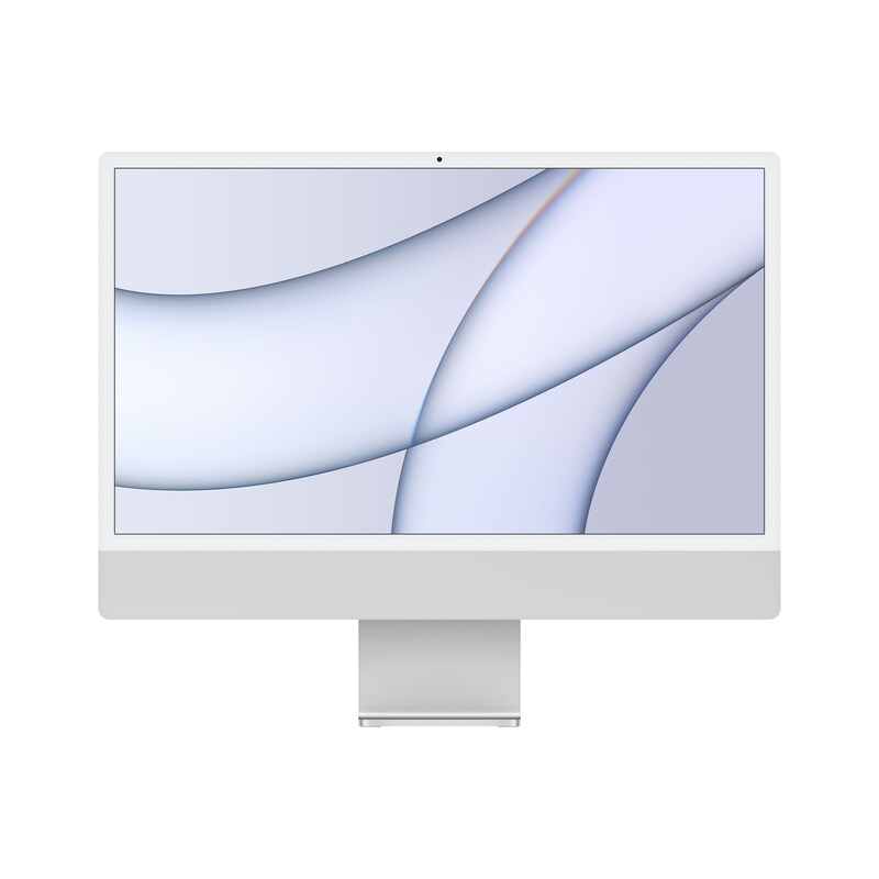 Apple iMac 24" Retina 4,5K 2021 M1/8/256GB 7C GPU Silber MGTF3D/A