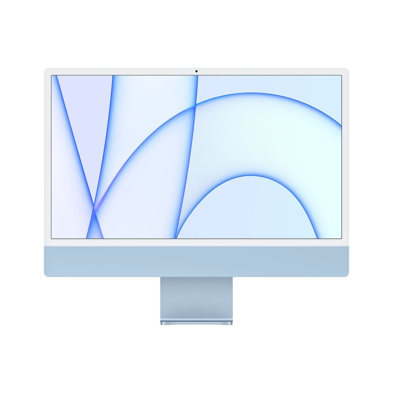 Apple iMac 24" Retina 4,5K 2021 M1/8/256GB 8C GPU Blau MGPK3D/A