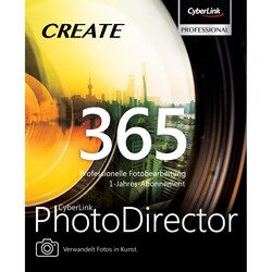 Cyberlink PhotoDirector 365 12Mo ESD Software Bildbearbeitung