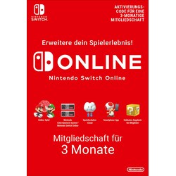 Nintendo Switch Mitgliedschaft 3 Monate 7,99 EUR DE