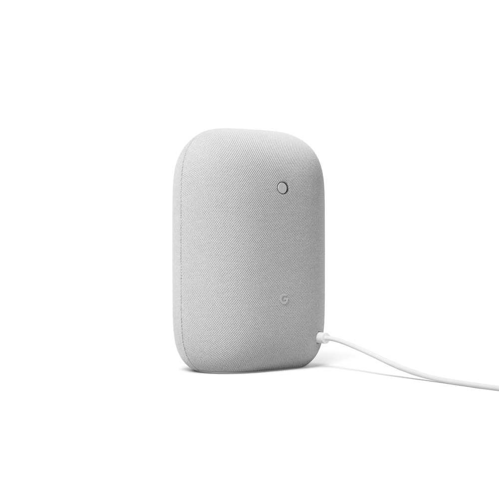 Google Nest Audio Kreide - multiroom-fähiger WLAN-Smart Speaker