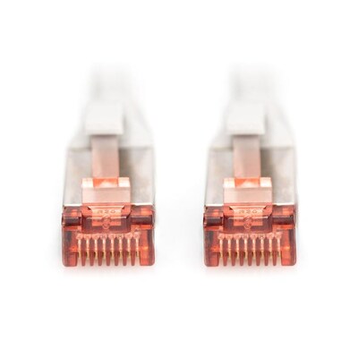 RJ45 Stecker günstig Kaufen-Patch Netzwerkkabel RJ45 CAT6 2m S-FTP LSOH grau. Patch Netzwerkkabel RJ45 CAT6 2m S-FTP LSOH grau <![CDATA[• 2x RJ45-Stecker (8P8C) • Hauben mit Knickschutz, Zugentlastung und Rasthebelschutz • Längenbezeichnung auf den Hauben • Innenleiter: Kup