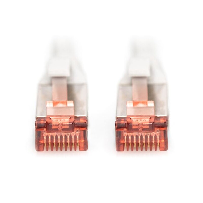 Patch Netzwerkkabel RJ45 CAT6 2m S-FTP LSOH grau