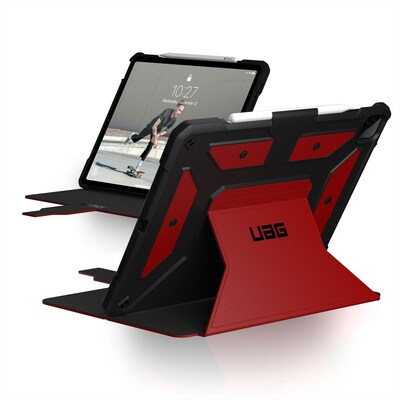 Pro Front günstig Kaufen-UAG Urban Armor Gear Metropolis Case für Apple iPad Pro 12,9" (2021) magma. UAG Urban Armor Gear Metropolis Case für Apple iPad Pro 12,9" (2021) magma <![CDATA[• Passend für Apple iPad Pro 12,9