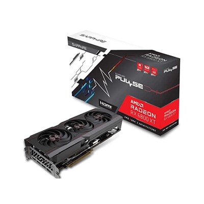 Sapphire Technologies SAPPHIRE AMD Radeon RX 6800 XT OC Puls Gaming Grafikkarte mit 16GB GDDR6 | 04895106289949