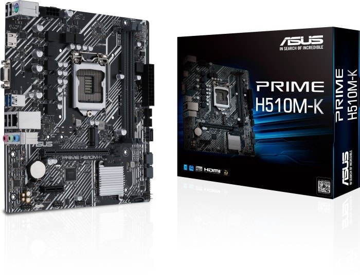 ASUS Prime H510M-K mATX Mainboard Sockel 1200 M.2/USB3.2/HDMI/VGA