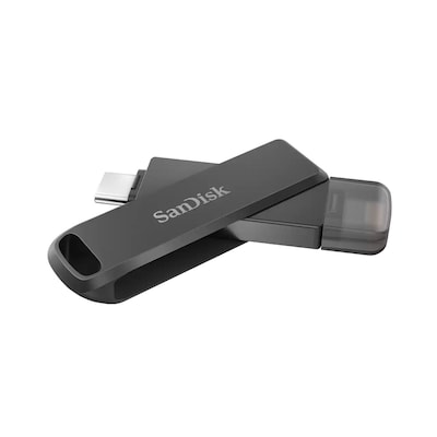 up Light günstig Kaufen-SanDisk iXpand Luxe 128GB USB 3.0 & Lightning Stick. SanDisk iXpand Luxe 128GB USB 3.0 & Lightning Stick <![CDATA[• Automatisches Backup von Fotos und Videos von Ihren Fotoalben • Passwortschutz für gespeicherte Daten • High-Speed USB 3.0-