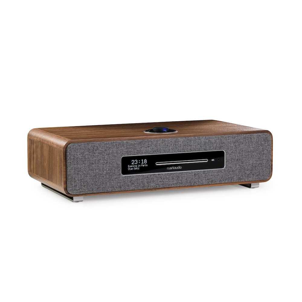 Ruark Audio R5 Stereo DAB+ CD Bluetooth WLAN USB-C Internetradio Walnuss