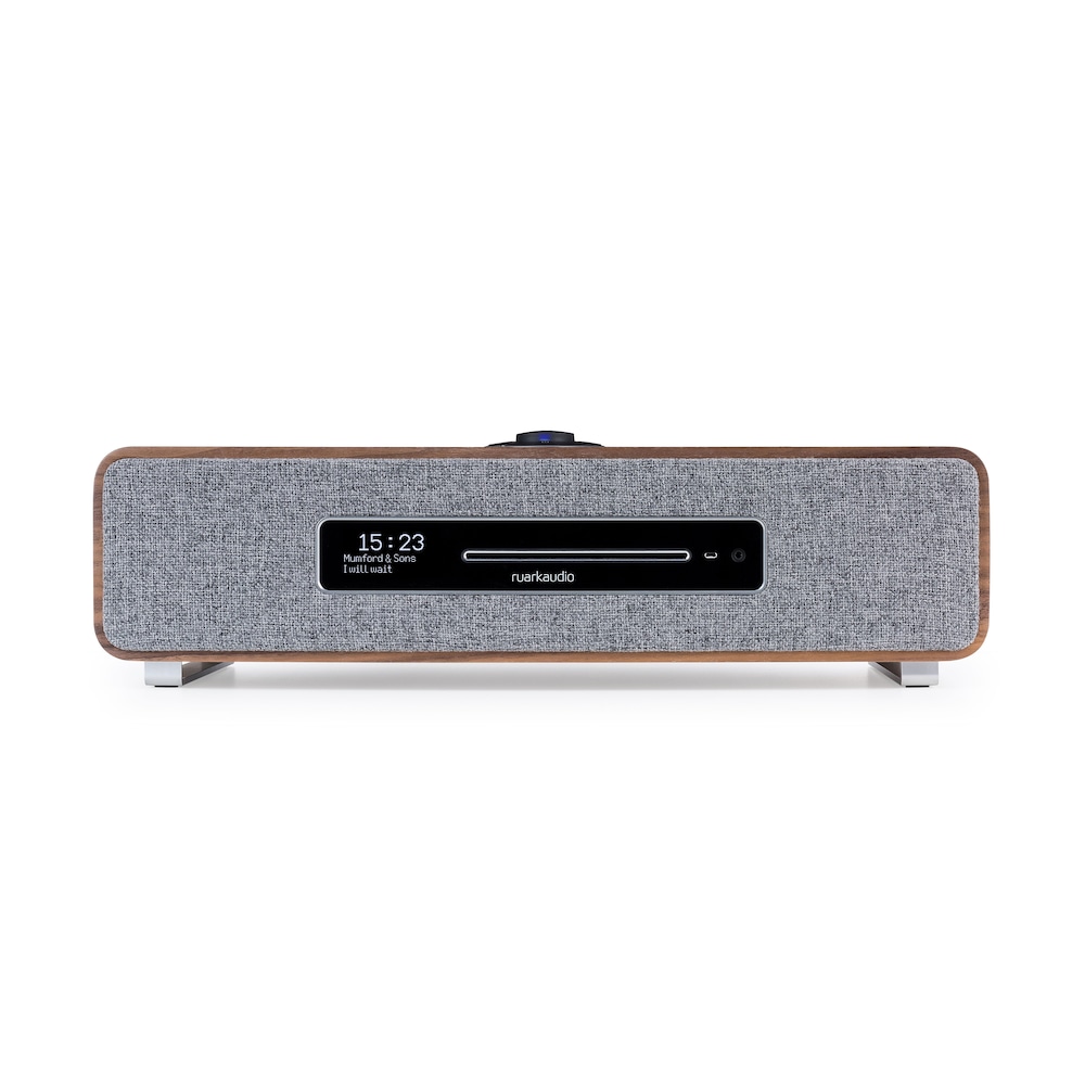 Ruark Audio R5 Stereo DAB+ CD Bluetooth WLAN USB-C Internetradio Walnuss