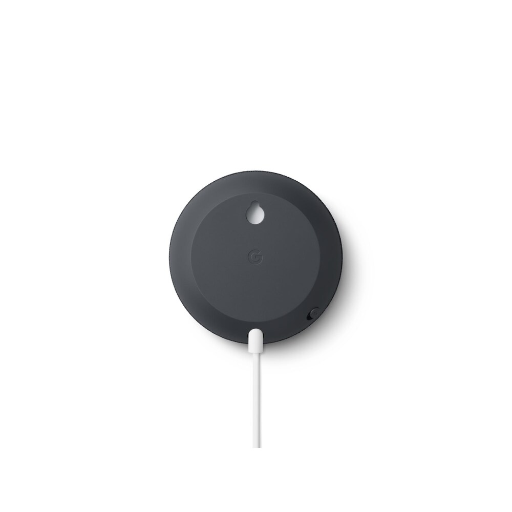 Google Nest Mini Karbon - Smarter Lautsprecher mit Sprachsteuerung 2er Set