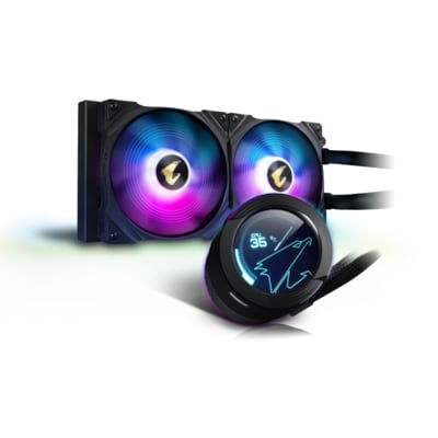 GIGABYTE AORUS Waterforce X 280 Wasserkühlung für AMD und Intel CPU, RGB Fusion