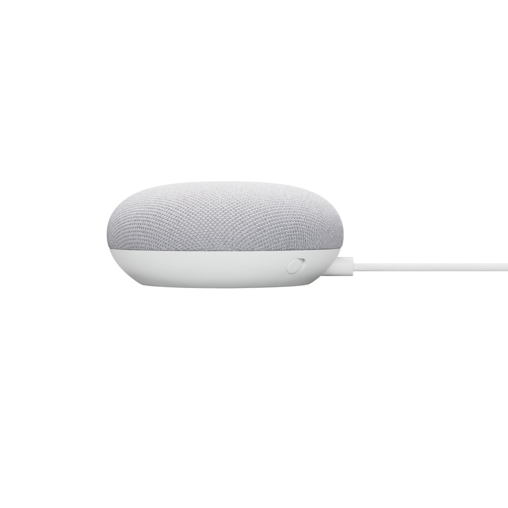 Google Nest Mini Kreide - Smarter Lautsprecher mit Sprachsteuerung 2er Set