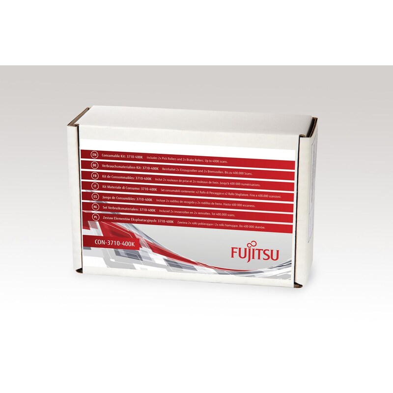 Fujitsu Consumable Kit: 3710-400K Scanner Verbrauchsmaterialienkit