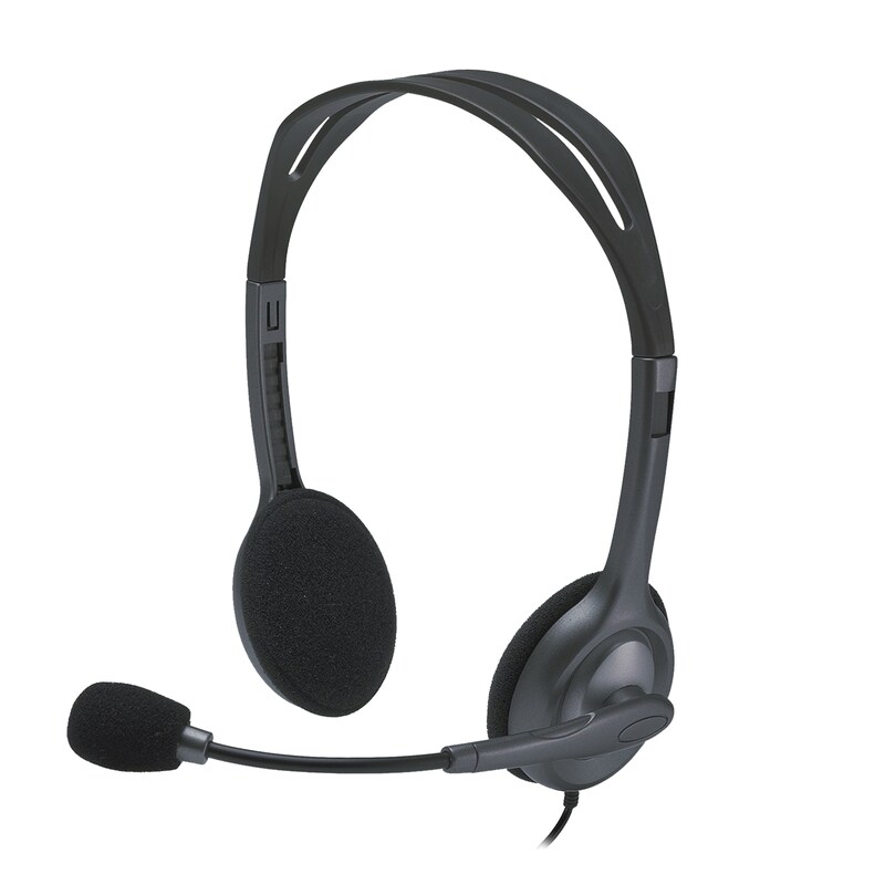 Logitech H111 Stereo Headset - 3,5-mm-Audiobuchse, Windows®, macOS oder ChromeOS™