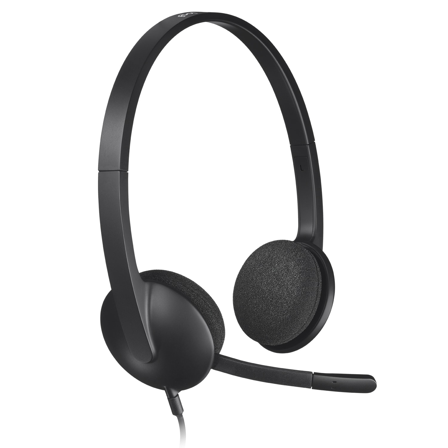 Logitech H340 Headset kabelgebunden Schwarz
