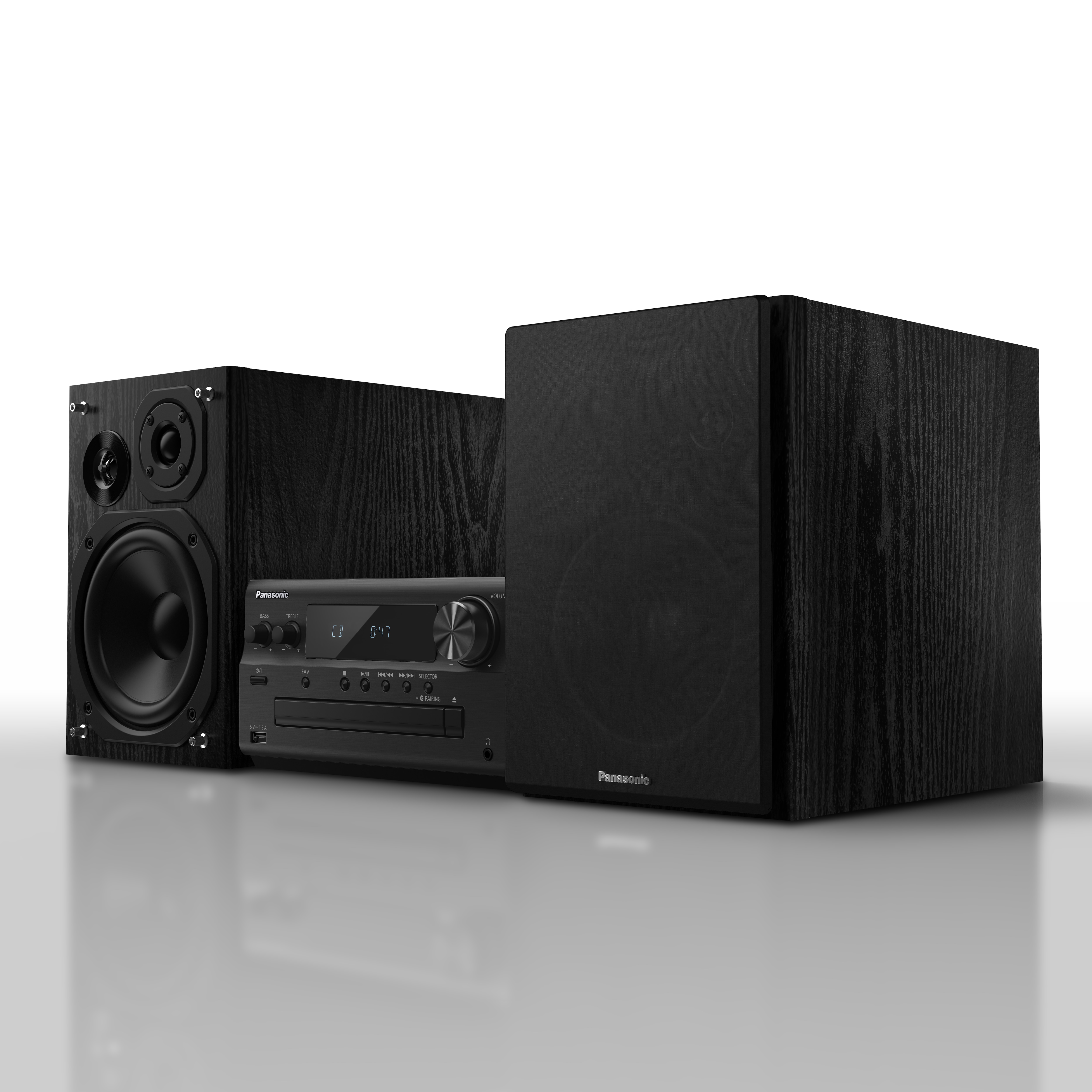 Panasonic SC-PMX802E-K CD-Mikrosystem mit DAB+ und optischem Eingang schwarz