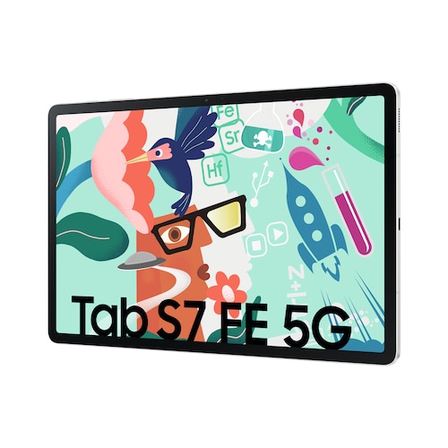 Samsung GALAXY Tab S7 FE T736B 5G 64GB mystic silver Android 11.0 Tablet