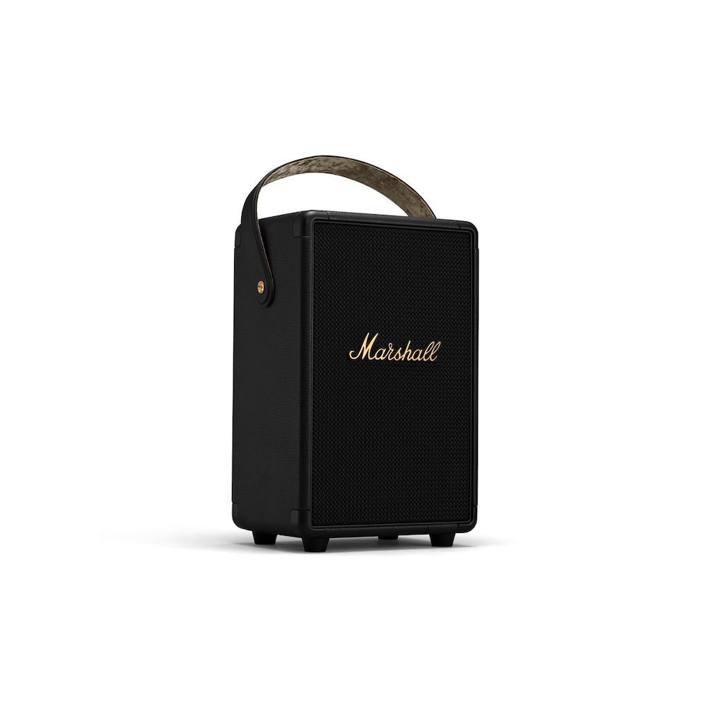 Marshall Tufton Tragbarer Bluetooth Lautsprecher black &amp; brass