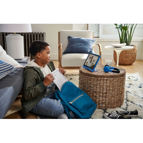 Amazon Fire 7 Kids Pro Tablet (2021) WiFi 16 GB Kid-Friendly Case blau