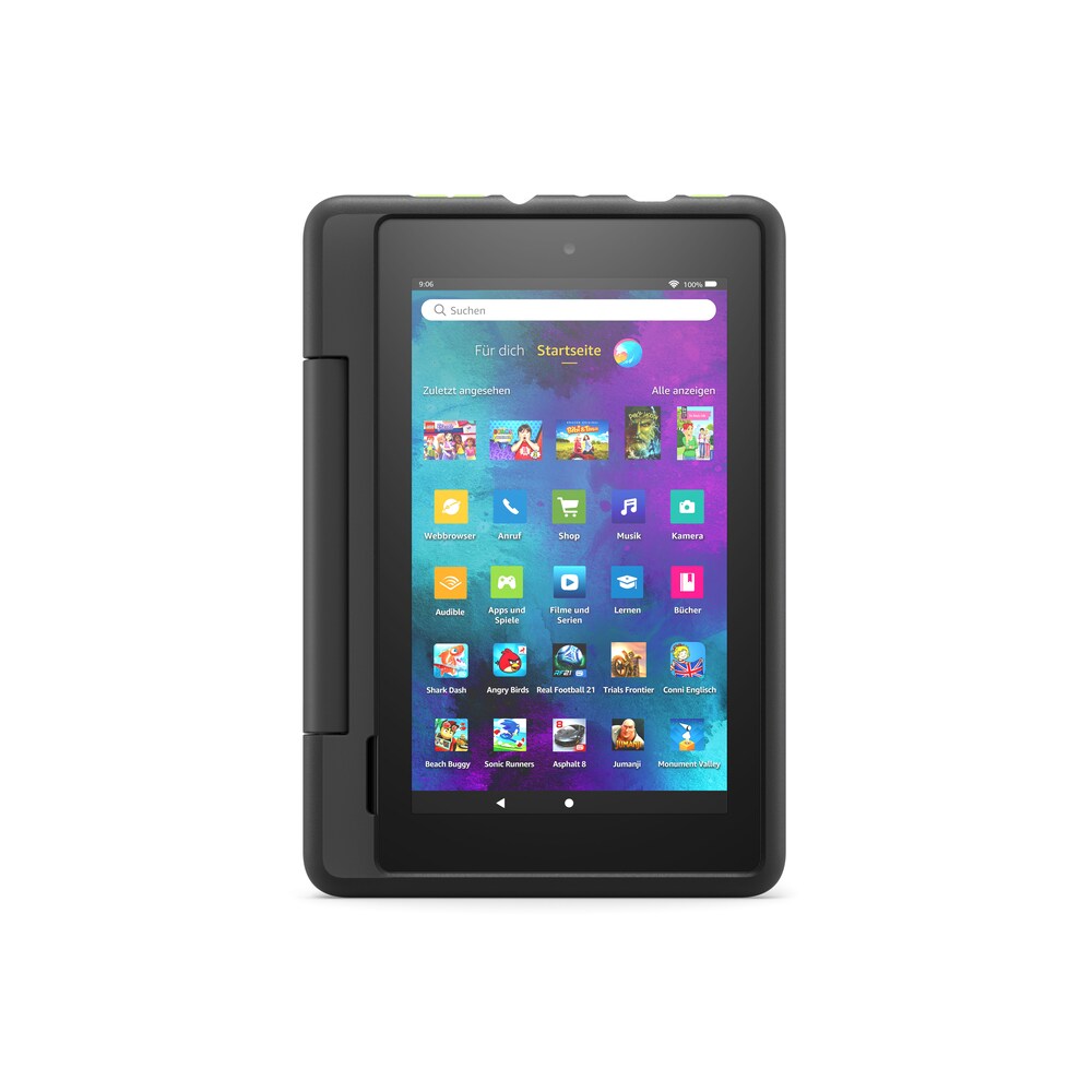 Amazon Fire 7 Kids Pro Tablet (2021) WiFi 16 GB Kid-Friendly Case schwarz
