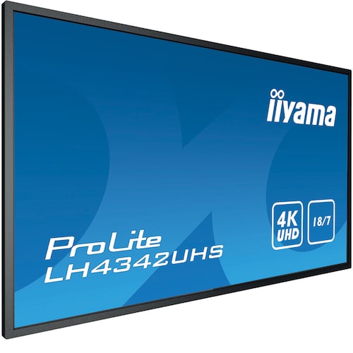 iiyama ProLite LH4342UHS-B3 108cm (42,5") 4K UHD Digital Signage Monitor DP/HMDI