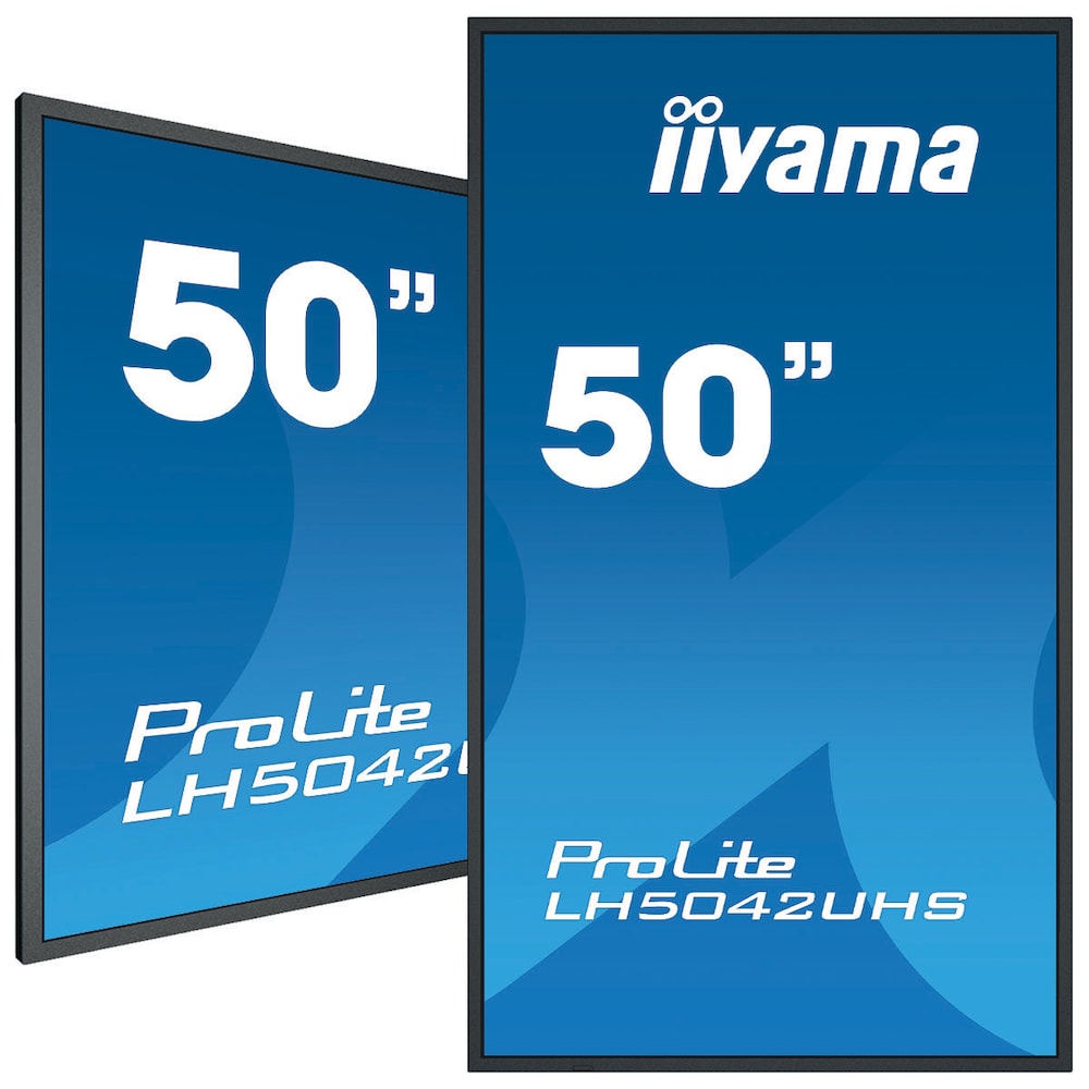 iiyama ProLite LH5042UHS-B3 126cm (49,5") 4K UHD Digital Signage Monitor DP/HMDI