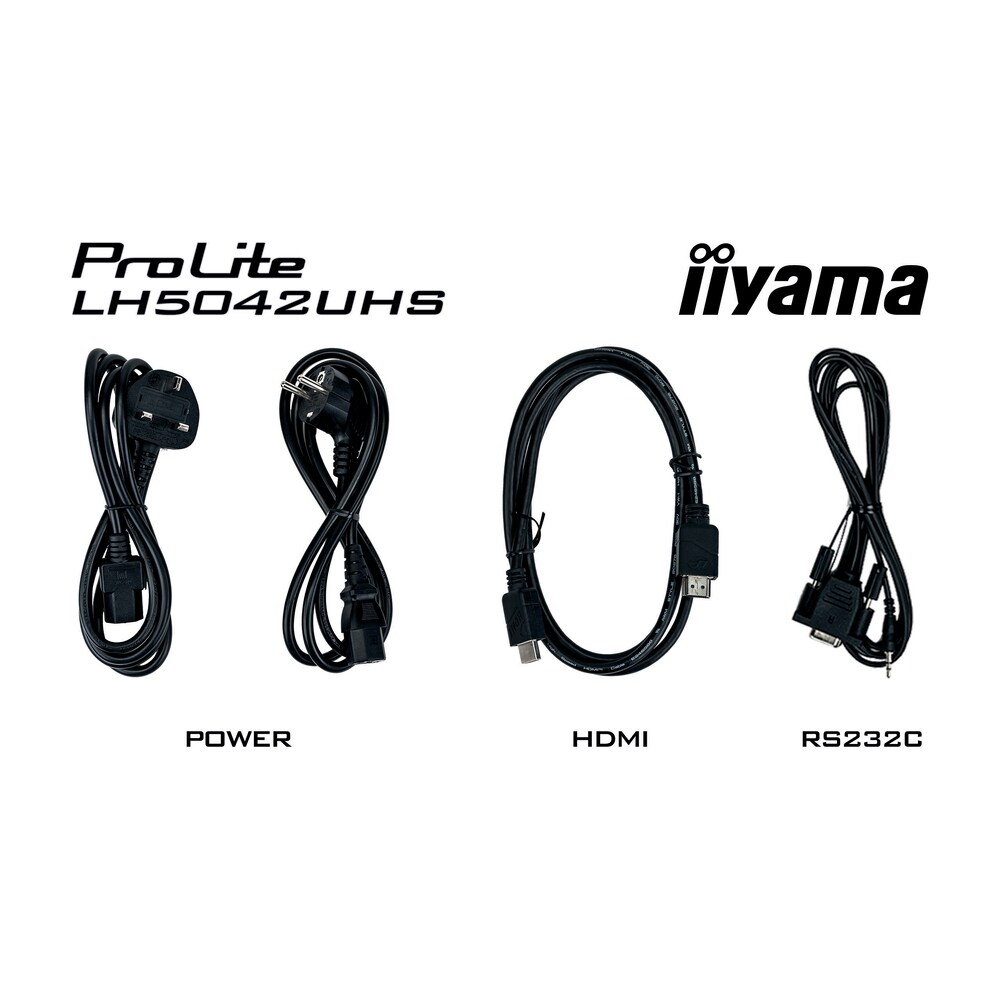 iiyama ProLite LH5042UHS-B3 126cm (49,5") 4K UHD Digital Signage Monitor DP/HMDI