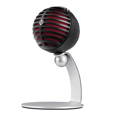 Shure Distribution GmbH Shure MV5-B-DIG Digitales Kondensatormikrofon Schwarz/Rot | 00042406676878