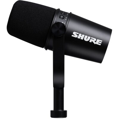 Shure Distribution GmbH Shure Shure MV7-K Dynamisches Podcast Mikrofon Schwarz MV7-K | 00042406630498
