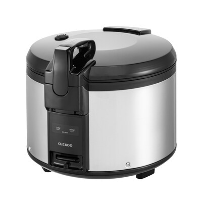 edelstahl günstig Kaufen-CUCKOO SR-4600 Profi Restaurant Gastro-Reiskocher Edelstahl 4600ml, 26 Portionen. CUCKOO SR-4600 Profi Restaurant Gastro-Reiskocher Edelstahl 4600ml, 26 Portionen <![CDATA[• 1360W elektrischer Reiskocher, für jede Sorte Reis geeignet • 4,6l Füllmeng