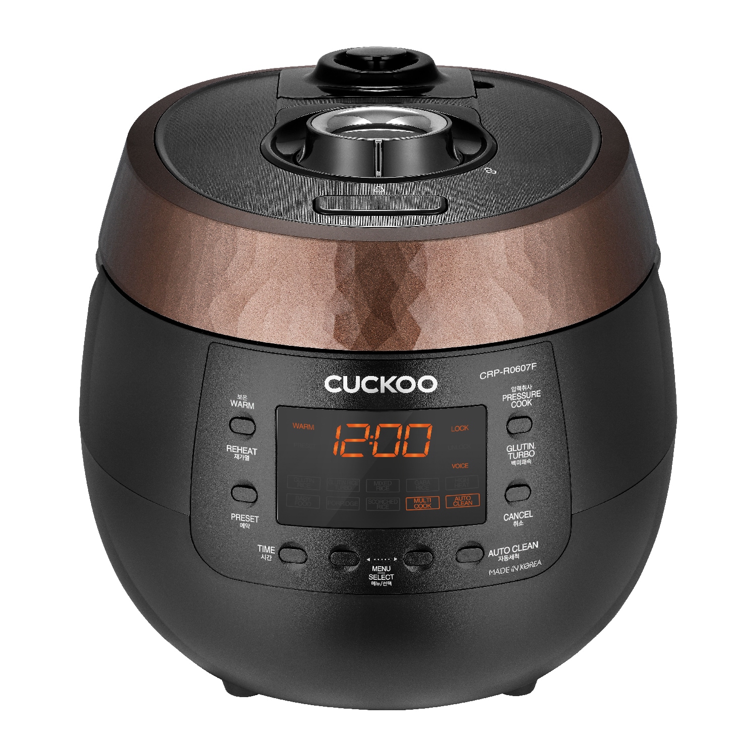 CUCKOO CRP-R0607F Reiskocher Induktion 1008ml, 6 Portionen