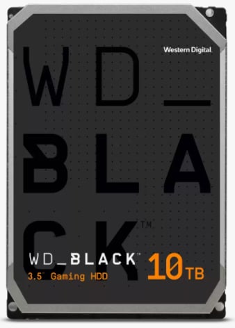 WD_BLACK WD101FZBX - 10 TB 7200 rpm 256 MB 3,5 Zoll, SATA 6 Gbit/s