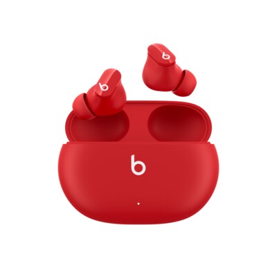 An Kopf günstig Kaufen-Beats Studio Buds Wireless ANC In-Ear Kopfhörer Rot. Beats Studio Buds Wireless ANC In-Ear Kopfhörer Rot <![CDATA[• Typ: In-Ear Kopfhörer - geschlossen • Übertragung: Bluetooth, Noise Cancelling • Einsatzgebiet: Street • Farbe: Rot •
