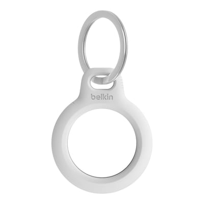 Image of Belkin Secure Holder mit Schlüsselanhänger für das AirTag weiß