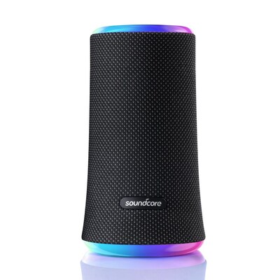 AC USB günstig Kaufen-soundcore by Anker Flare II Bluetooth Lautsprecher schwarz LED IPX7. soundcore by Anker Flare II Bluetooth Lautsprecher schwarz LED IPX7 <![CDATA[• Bluetooth Lautsprecher mit 360°-Sound • wasserdicht nach IPX7, laden über USB-C • Bis zu 12 Stunden