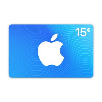 Apple App Store & iTunes Geschenkkarte 15€