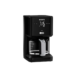 Krups KM6008 Filterkaffeemaschine SMART'N LIGHT Schwarz 24h-Timer
