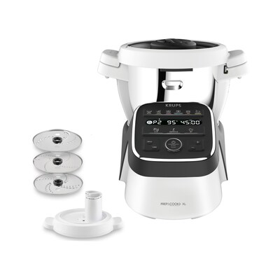 Krups  HP50A8 PREP&COOK XL Küchenmaschine mit Kochfunktion | 03016661157004