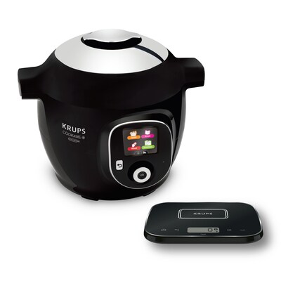 6L Schnellkochtopf günstig Kaufen-Krups CZ 8568 Multikocher COOK4ME+ GRAMEEZ Bluetooth Schnellkochtopf + Waage. Krups CZ 8568 Multikocher COOK4ME+ GRAMEEZ Bluetooth Schnellkochtopf + Waage <![CDATA[• smarter Schnellkochtopf mit Bluetooth und App-Steuerung • 6l-Behältergröße, Kerami