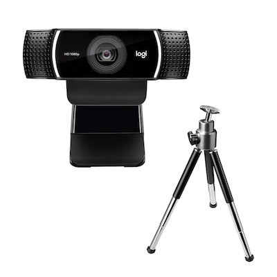 Stereo Audio günstig Kaufen-Logitech C922 Pro Stream Webcam. Logitech C922 Pro Stream Webcam <![CDATA[• Streaming in Full HD • 1080p mit 30 Bildern pro Sekunde • 720p mit 60 Bildern pro Sekunde • Automatische Anpassung an schwaches Licht • Zeichnen Sie Audio in Stereo auf 