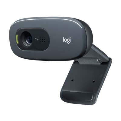 Rund Foto günstig Kaufen-Logitech C270 HD Webcam. Logitech C270 HD Webcam <![CDATA[• Unkomplizierte Videogespräche in 720p • senden Sie realistische 3-Megapixel-Fotos • eingebaute Mikrofon unterdrückt Hintergrundgeräusche • Automatische Belichtungsanpassung • Kompati