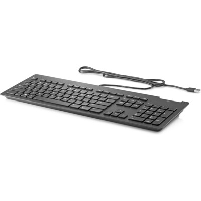 SM 600 günstig Kaufen-HP Business-Slim-Smart Card Kabelgebundene Tastatur. HP Business-Slim-Smart Card Kabelgebundene Tastatur <![CDATA[• Anwendungsbereich: professionelles Arbeiten, Nummernblock separat • Kabelgebunden (USB) • Layout: deutsch • schwarz, 600g, 18,9 mm 