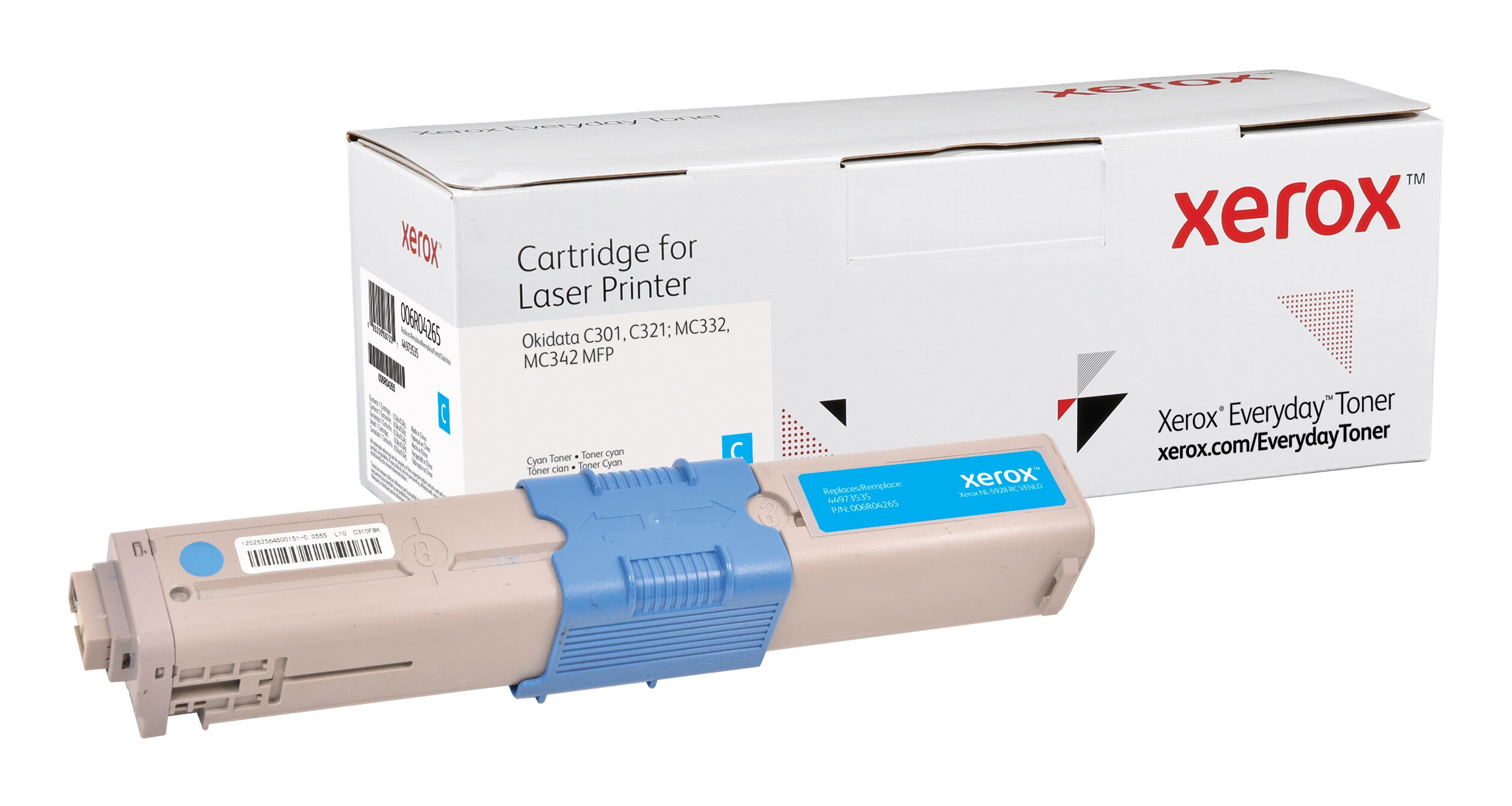 Xerox Everyday Alternativtoner f&uuml;r 44973535 Cyan f&uuml;r ca. 1500 Seiten