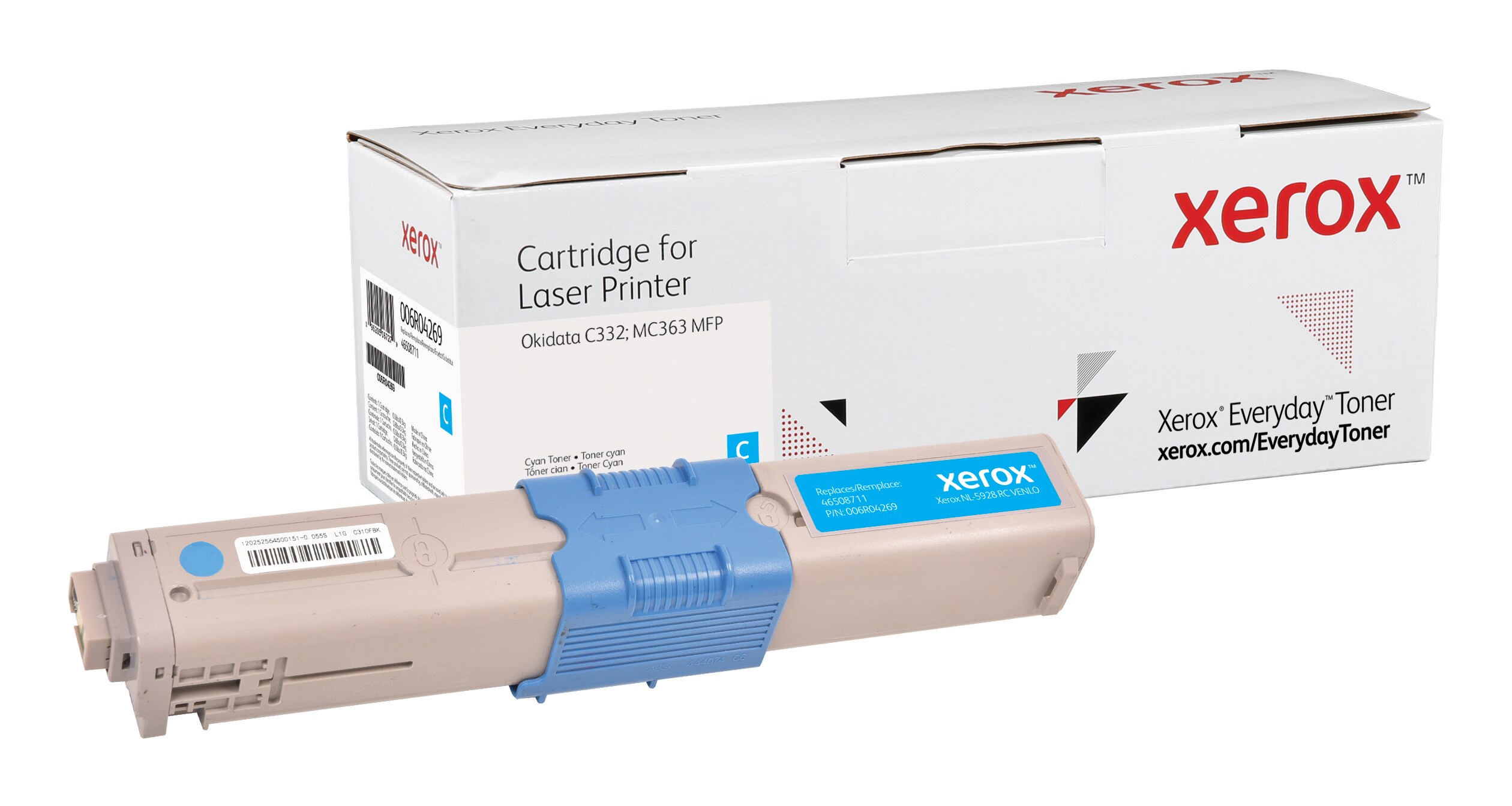 Xerox Everyday Alternativtoner f&uuml;r 46508711 Cyan f&uuml;r ca. 3000 Seiten