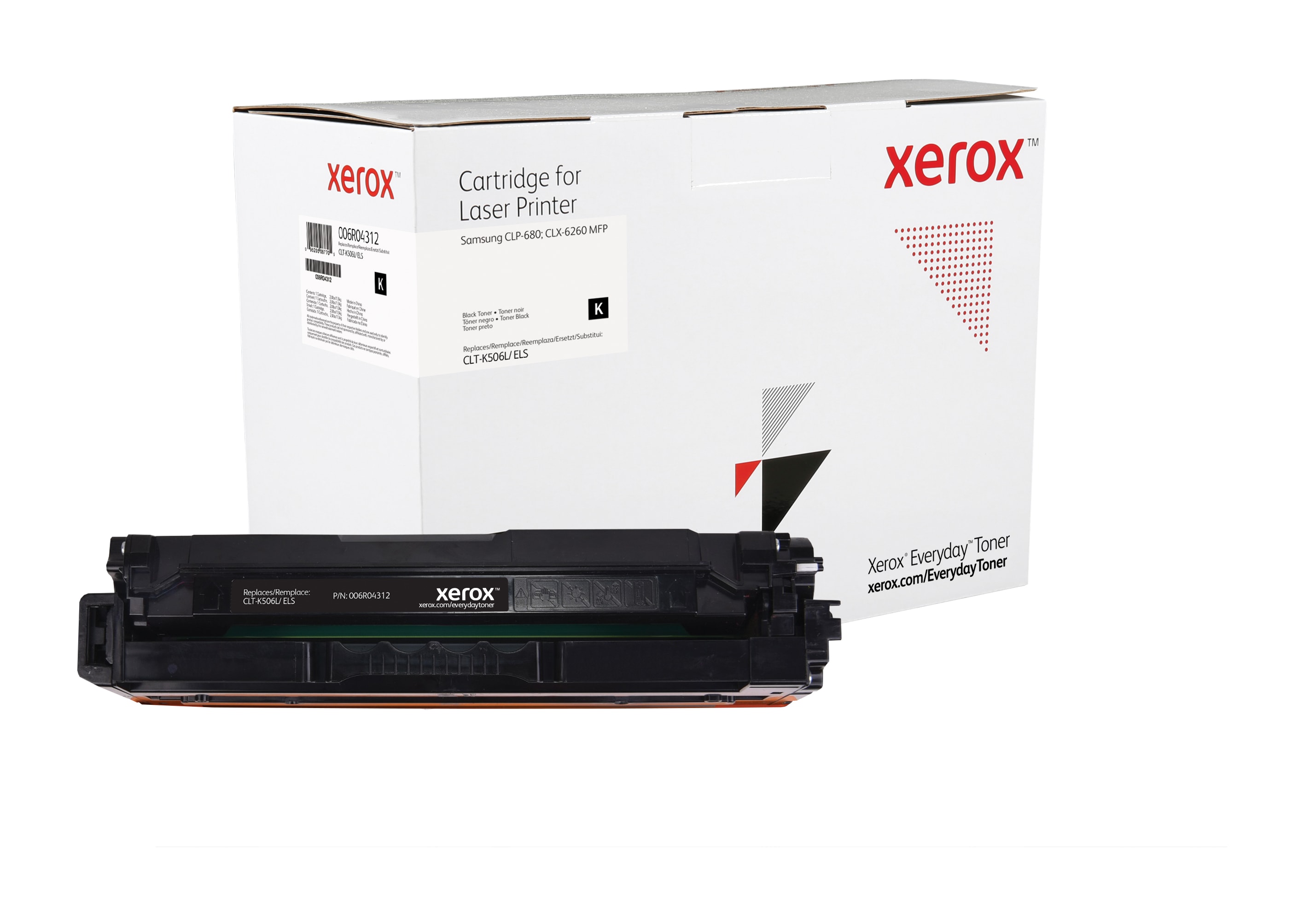 Xerox Everyday Alternativtoner f&uuml;r CLT-K506L Schwarz f&uuml;r ca. 6000 Seiten